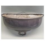 Vintage silver plate wall pocket