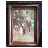 Oil painting on canvas