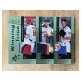 2007 Upper Deck SPX Winning Trio patch card #23/25