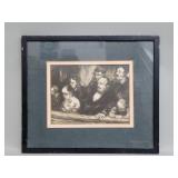 Antique lithograph