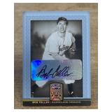 2005 Donruss Bob Feller signature card