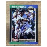 1990 Donruss Recollection signature card #56/57