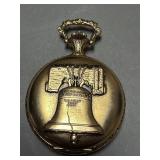 Vintage Spirit of 76ï¿½ gold toned pocket watch
