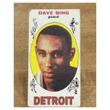 1969 Topps Dave Bing Basketball card