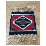 Vintage Native American style woven table mat