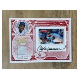 2004 Donruss Andre Dawson signature with vintage
