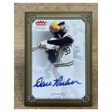 2004 Fleer Dave Parker signature card