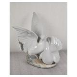 Vintage Lladro "Love Nest" porcelain sculpture