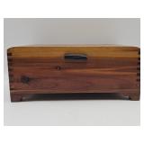 Vintage aromatic red cedar keepsake chest