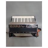 Vintage Lyric piano accordion in case