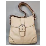 Vintage Coach leather shoulder bag