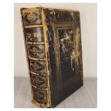 1848 London oversized antique Bible