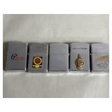5 vintage lighters