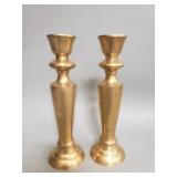 Pair of vintage brass candlesticks