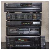 Group of Onkyo electronics - 6 discs accupulse