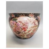 Hand painted Satsuma planter
