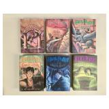 Six Harry Potter First American Edition