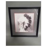 Signed Barbara Gerard Mitchell "War Bonnet"