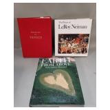 Group of coffee table books