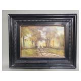 Antique signed Hendrick Jan ten oil on board