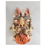 Carmela Martinez Alvarez signed Mexican folk art