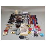 Watches, watch straps, bands, silver plate