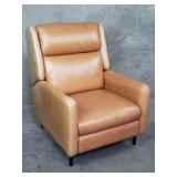 Crate & Barrel leather reclining chair