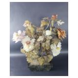 Vintage Asian hardstone bonsai tree