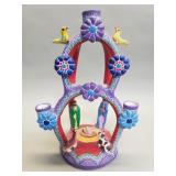 Vintage Mexican folk art "Nacimento" pottery
