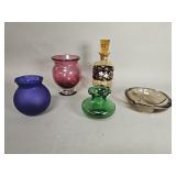 Group of vintage glass