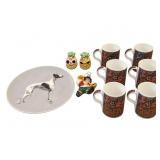 Group of vintage ceramic items