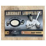 2003 Donruss Duke Snider game used bat card