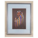 Jon Tiger of the creek tribe signed prisma