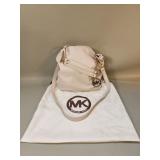 Vintage Michael Kors cream leather cross body