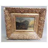 Antique oil on board