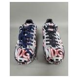 Dolce Gabbana leather graffiti print sneakers