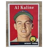 1958 Topps Al Kaline baseball card