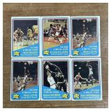 1972 Topps 1st & 2nd Team NBA All-Stars basketball