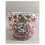 Japanese Gold Imari hand painted porcelain planter