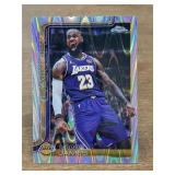 2026 Topps Chrome LeBron James basketball card