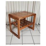Mid-century Danish teak Dyrlund side table