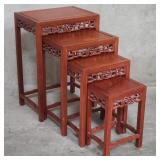 George Zee & Co. mahogany nesting tables
