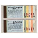 Pair of vintage Disneyland adult ticket