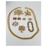 Vintage signed designer jewelry