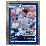 2001 Donruss BJ Surhoff signature card #59/92