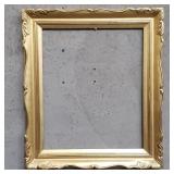 Vintage gilt wood and gesso pricture frame