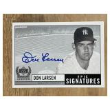 1999 Upper Deck Don Larson Epic Signatures