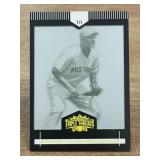 2007 Topps Mike Lowell printing plate #1/1
