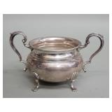 Sterling silver Fisher sugar bowl