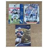 Lot of Tom Brady football cards